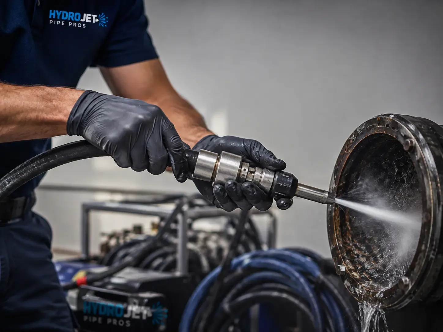 Hydro Jet Pipe Descaling in Midpines, CA
